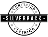 CERTIFIED SILVERBACK CLOTHING Logo